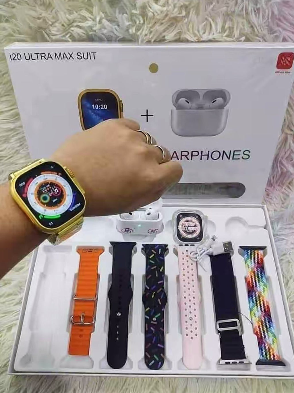 I20 ULTRA WATCH 5G With Earbuds